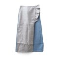 SALE30%OFF!! mirror cloth & denim combination skirt