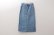 画像2: mirror cloth & denim combination skirt (2)
