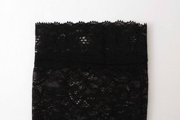 画像2: stretch lace socks (BK)