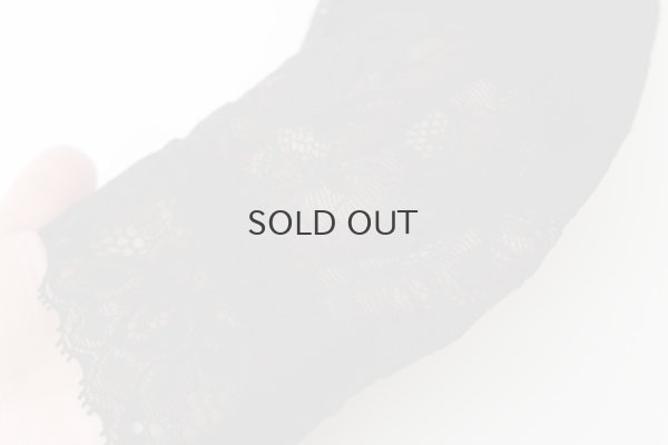 画像4: stretch lace socks (BK)