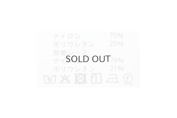 画像7: stretch lace socks (BK)