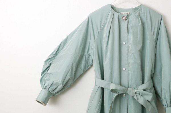 画像7: 別注!! micro taffta coat (BLGY)