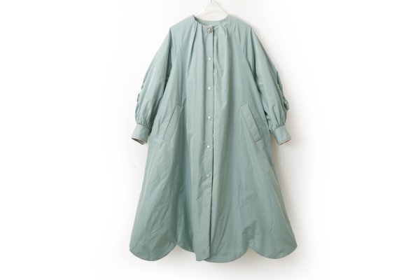画像13: 別注!! micro taffta coat (BLGY)