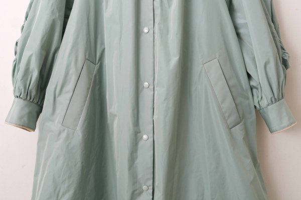 画像15: 別注!! micro taffta coat (BLGY)