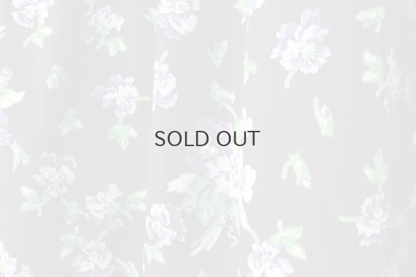 画像11: 別注!! cotton print dress (BK)