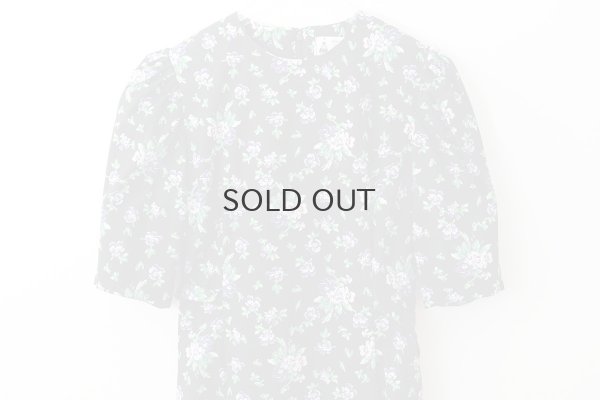 画像3: 別注!! cotton print dress (BK)