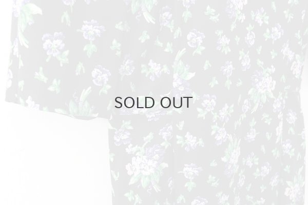 画像7: 別注!! cotton print dress (BK)