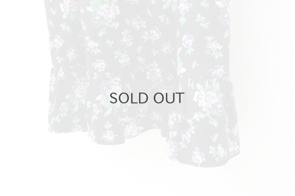 画像8: 別注!! cotton print dress (BK)