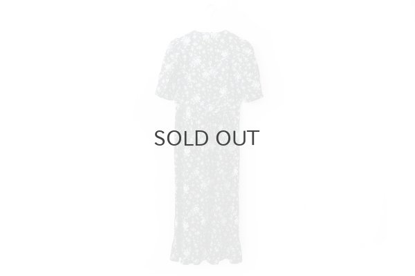 画像2: 別注!! cotton print dress (BK)