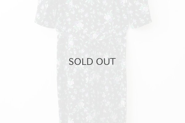 画像5: 別注!! cotton print dress (BK)