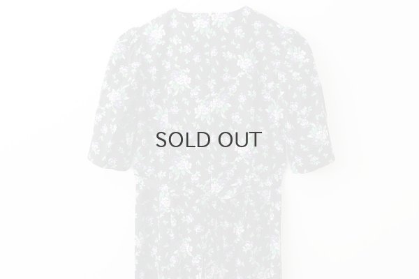 画像9: 別注!! cotton print dress (BK)