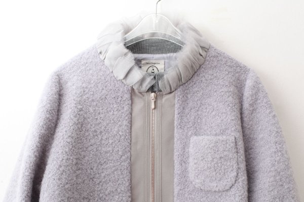 画像3: 別注!! zip up coat (LGY)