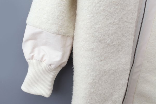 画像7: 別注!! zip up coat (WH)