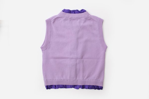 画像2: cashmere stretch vest (LV)