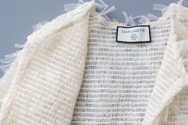 画像8: stretch tulle top (OF)
