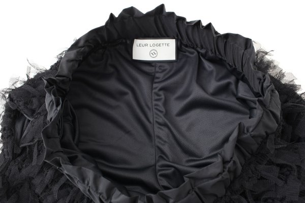 画像8: stretch tulle pants (BK)