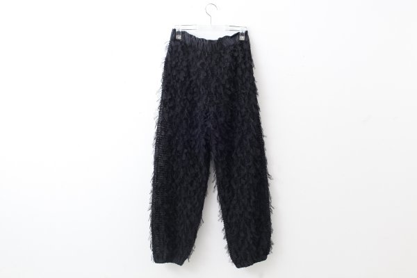 画像2: stretch tulle pants (BK)