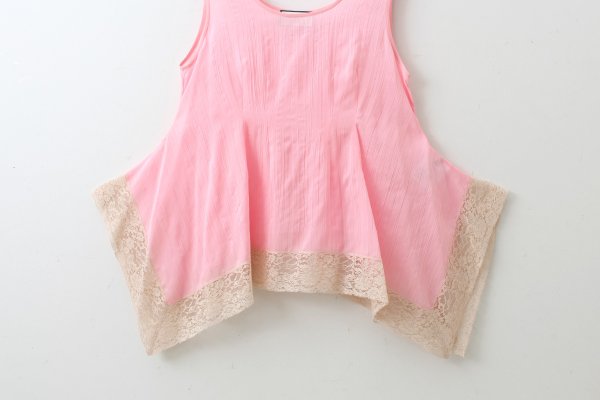 画像5: wrinkle silk top (PK)