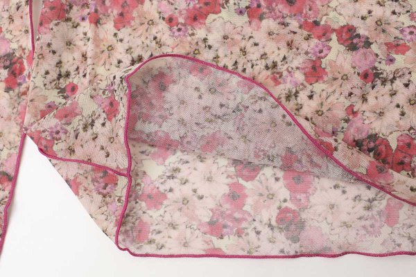 画像8: forest flower tulle print top (PK)