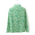forest flower tulle print top (GR)