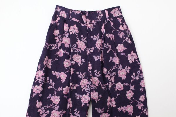 画像3: room flower curpa print pants (PP)