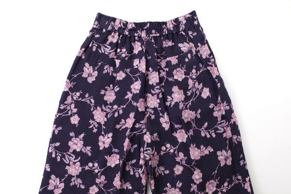 画像7: room flower curpa print pants (PP)