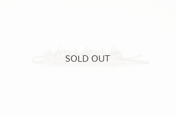 画像3: pearl×crystal hair pin (30739)