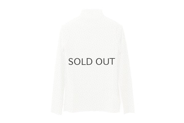 画像1: cherry rose tulle print top (OF)