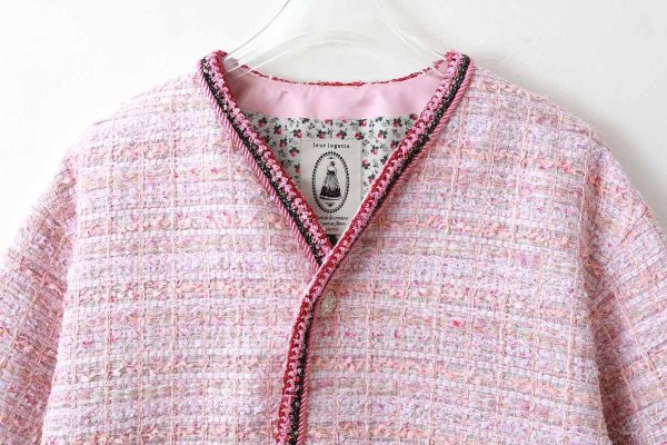 画像3: 別注!! strawberry tweed jacket (PK)