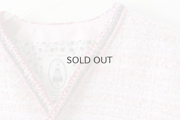 画像6: 別注!! strawberry tweed jacket (PK)