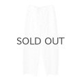 cotton flower embroidery pants (WH)