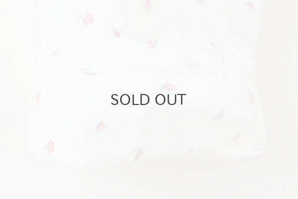 画像10: cotton flower embroidery pants (WH)