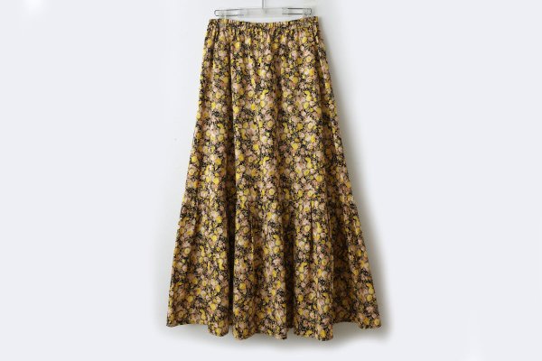 画像2: 別注!! print gather skirt 