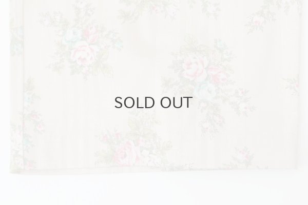 画像7: vintage flower cotton print pants (BG)