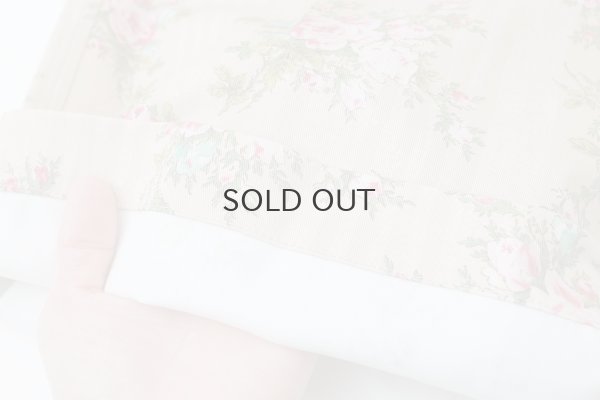 画像8: vintage flower cotton print pants (BG)