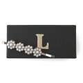 pearl×pearl hair pin (30736)