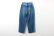 画像2: 12oz denim pants with bijou (05416:BL×GD) (2)