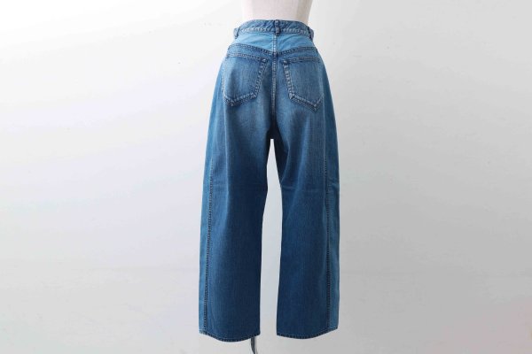画像15: 12oz denim pants with bijou (05421:BL×SV)