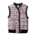candy tweed vest (PK)