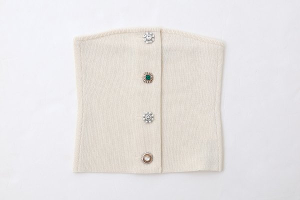 画像1: mirano rib bustier (CR)