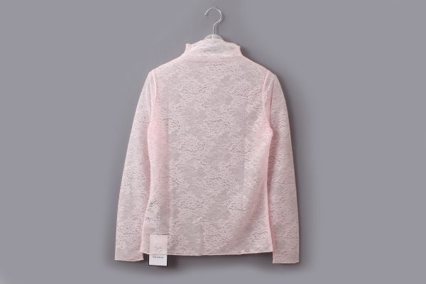 画像2: stretch lace top (PK)