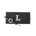 jet&pearl hair pin (30975)