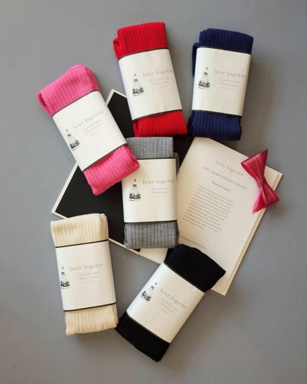 画像9: シルクリブタイツ