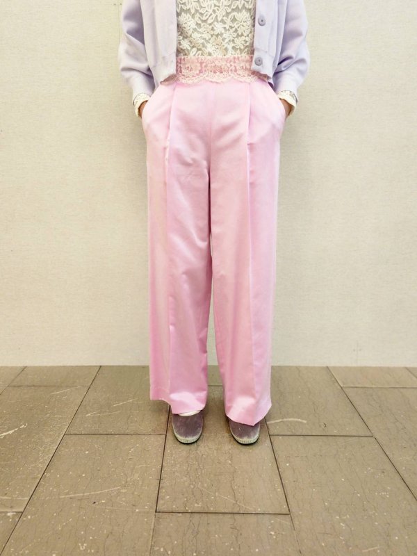 画像14: SALE30%OFF!! Powder satin pants (PK)