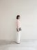 画像15: SALE30％OFF‼︎ cotton scalloped embroidery pants (WH) (15)