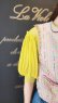 画像16: COTTON FREICE T-SHIRT w/MESH SLEEVES (KNT253A:WH) (16)
