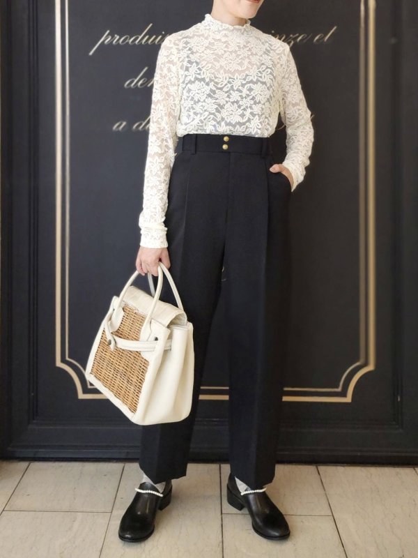 画像5: SALE35%OFF!! Two-way stretch double oxford pants (GR)