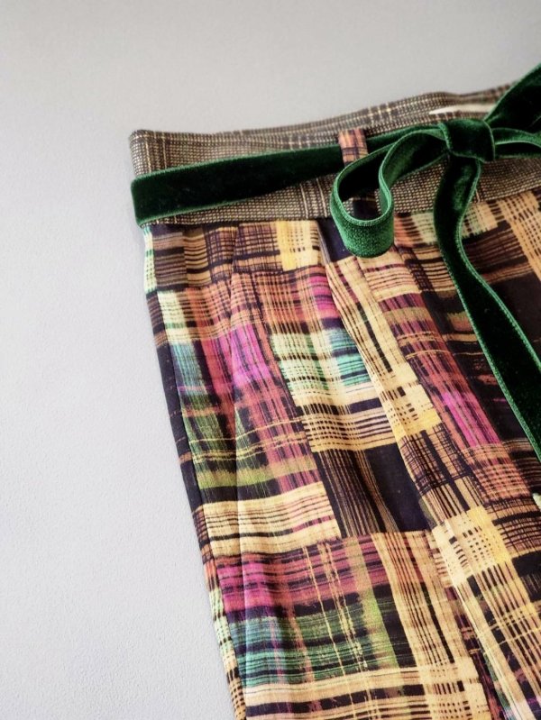 画像4: SALE30%OFF!! shadow check print pants (BG)