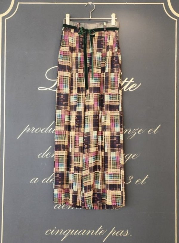 画像7: SALE30%OFF!! shadow check print pants (BG)