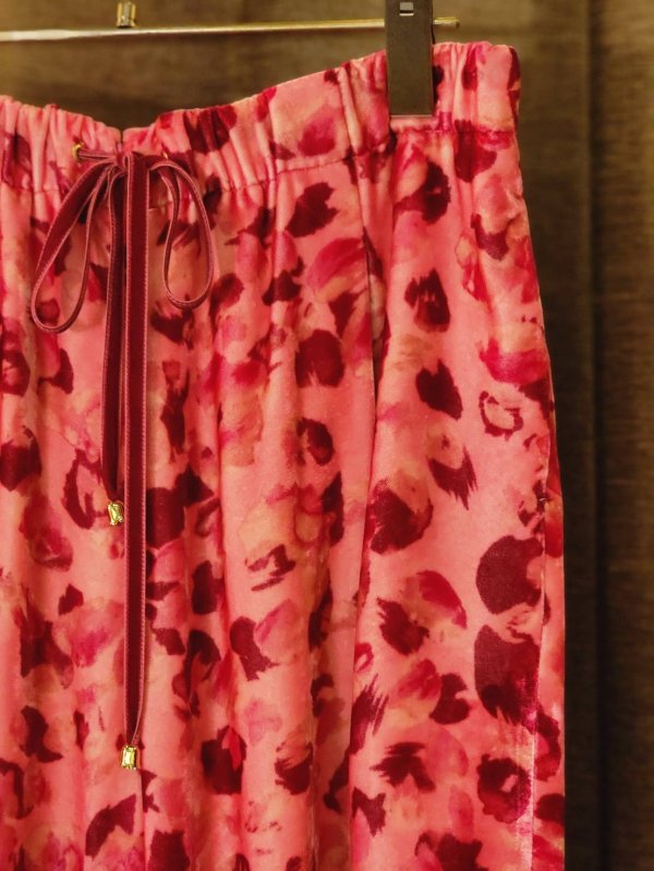 画像2: petal velvet pants (PK)